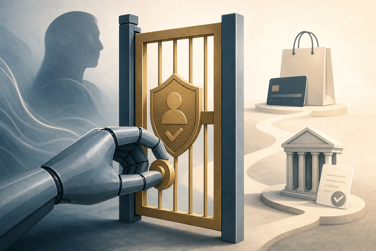 AI-generated story-specific editorial illustration for Agent Autonomy Is Becoming an Authorization Problem, Not Just an AI Problem.
