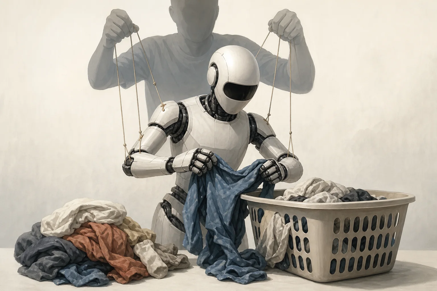 AI-generated story-specific editorial illustration for A Better Motion Transfer Is Not Yet a Laundry Skill.