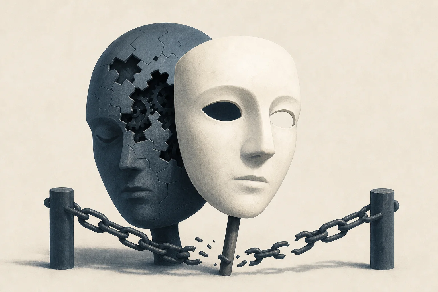AI-generated story-specific editorial illustration for A Guardrail Is Not an Audit Trail: The Governance Gap in AI Systems.