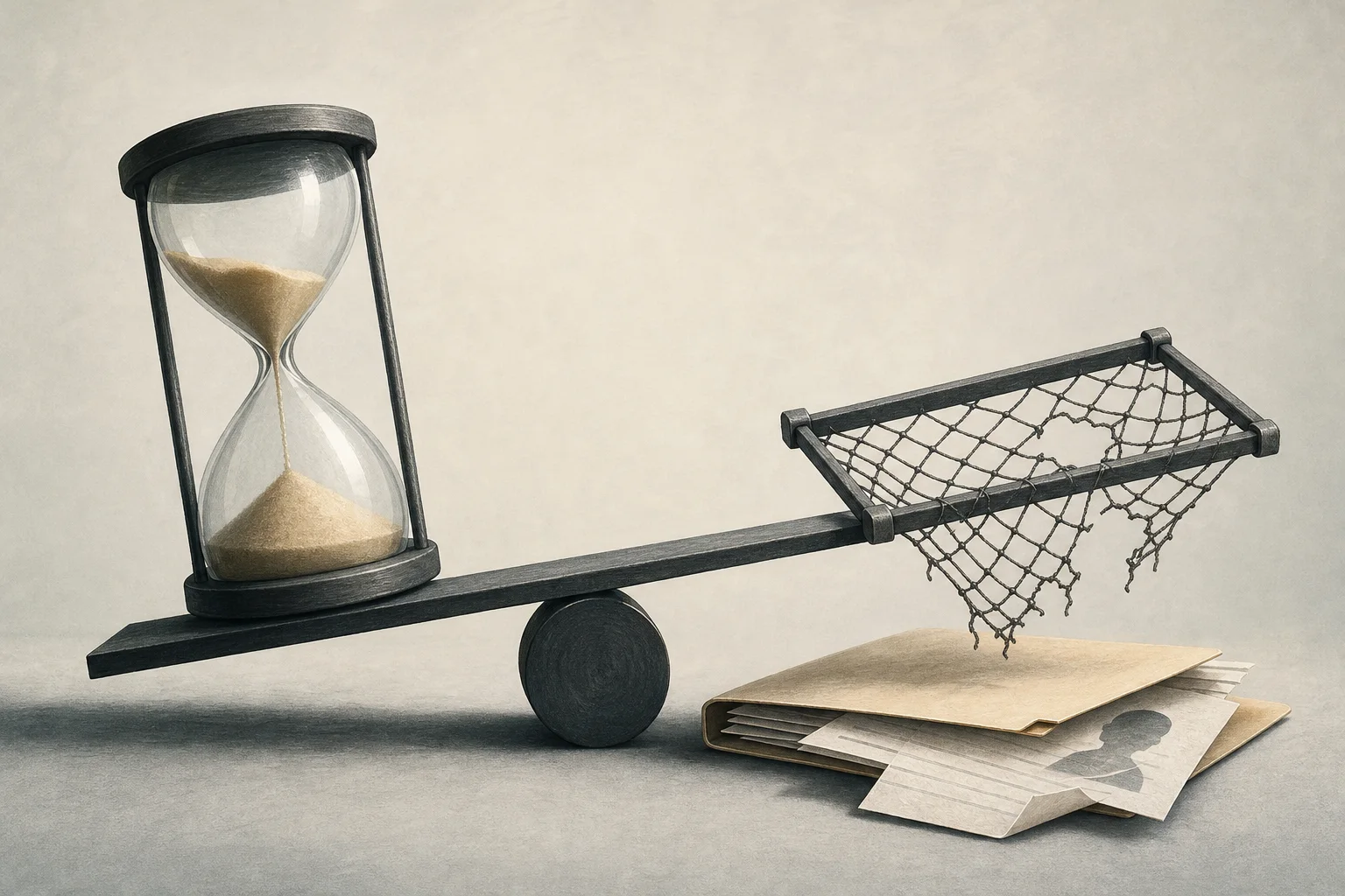 AI-generated story-specific editorial illustration for AI Time Savings Need a Recovery Plan Before They Count as Productivity.
