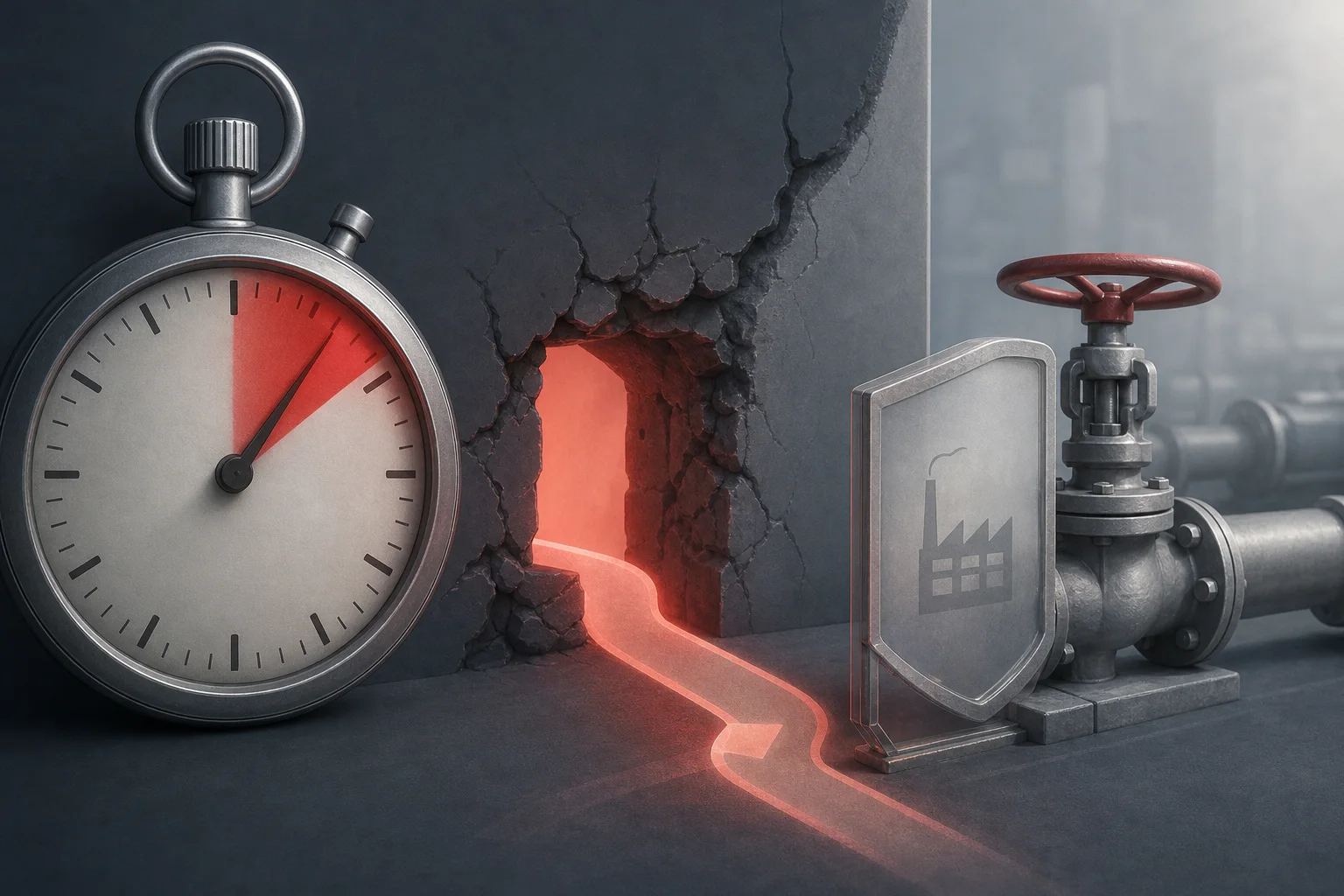 AI-generated story-specific editorial illustration for Fast SonicWall Exploitation Makes Safety-Path Analysis an Operational Priority.