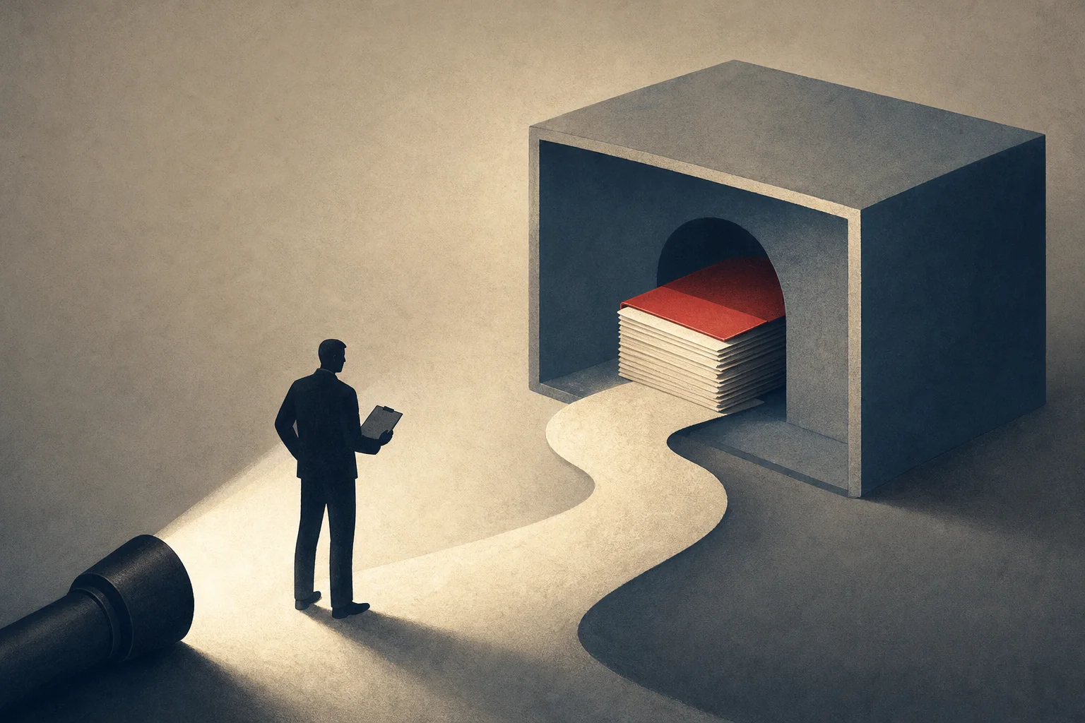 AI-generated story-specific editorial illustration for A Contractor Malware Incident and a Patching Study Point to the Same Gap: Context Before Recovery.