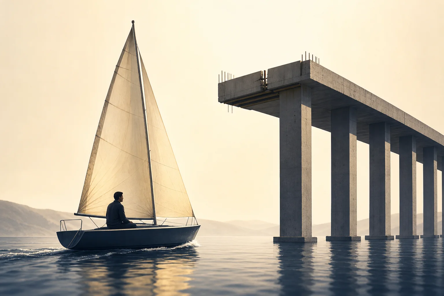 AI-generated story-specific editorial illustration for Anthropic’s IPO filing turns AI compute from a growth input into a long-dated operating constraint.